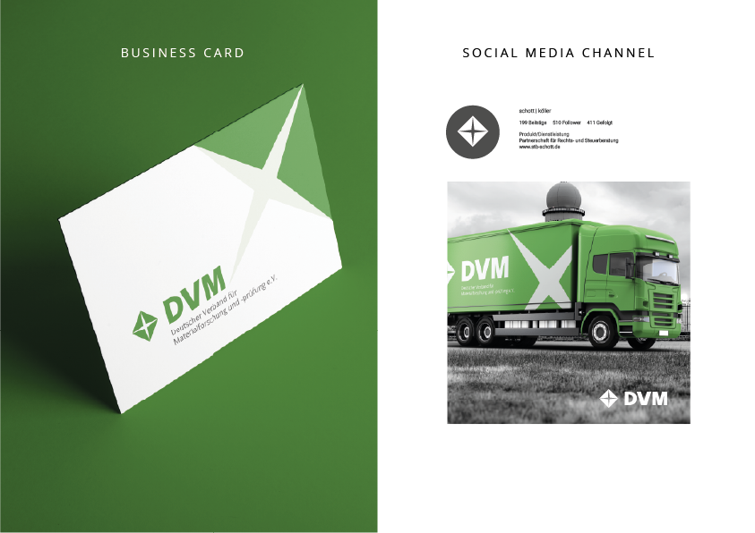 Visitenkarte und Social Media Post Mockup